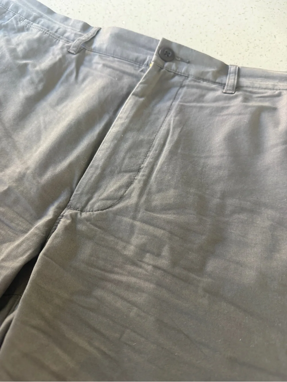 J. Crew Men's Classic Gray Cotton Blend Shorts